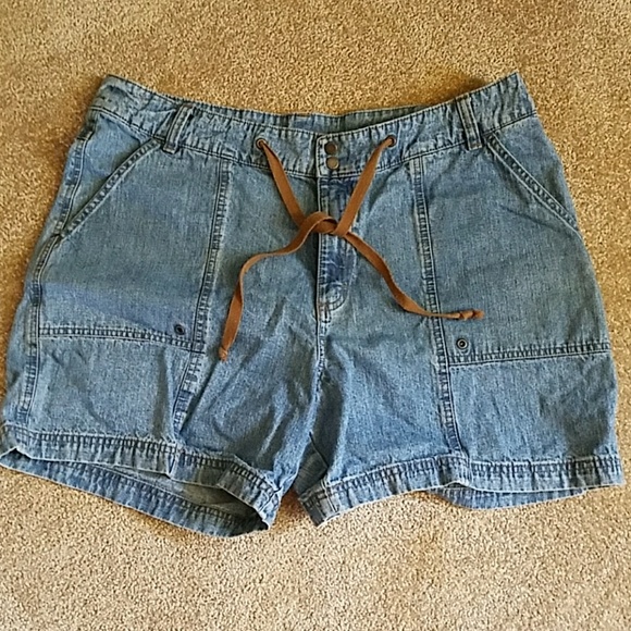 Lee Pants - Lee rider size 20w denim shorts with pockets